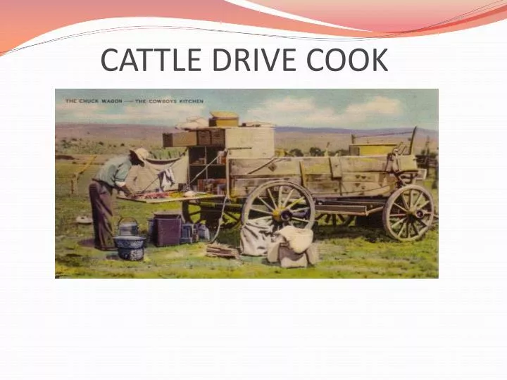cattle drive cook