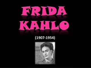 frida kahlo