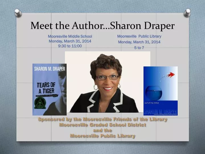 meet the author sharon draper