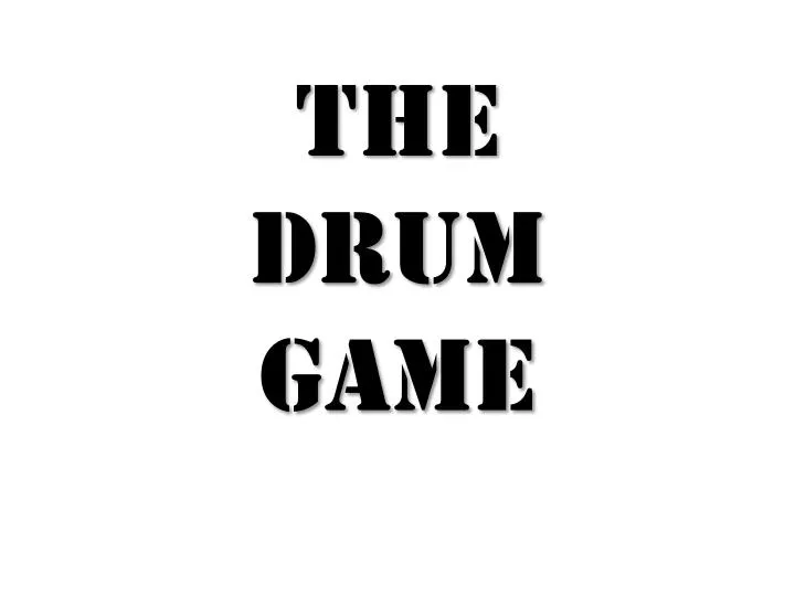the drum game