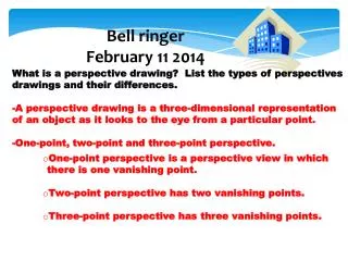Bell ringer February 11 2014