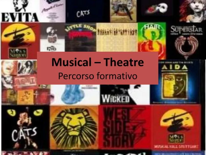 musical theatre percorso formativo