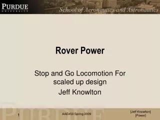 Rover Power