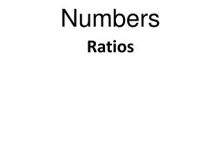 Numbers