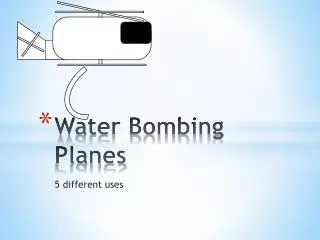 Water Bombing Planes