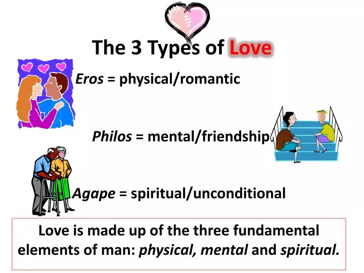 the 3 types of love