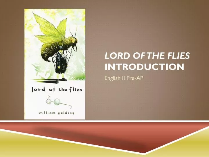 lord of the flies introduction