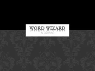 Word wizard