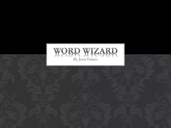 word wizard