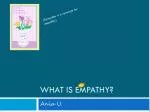 What is Empathy? - slide 1