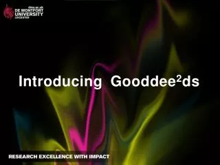 Introducing Gooddee 2 ds