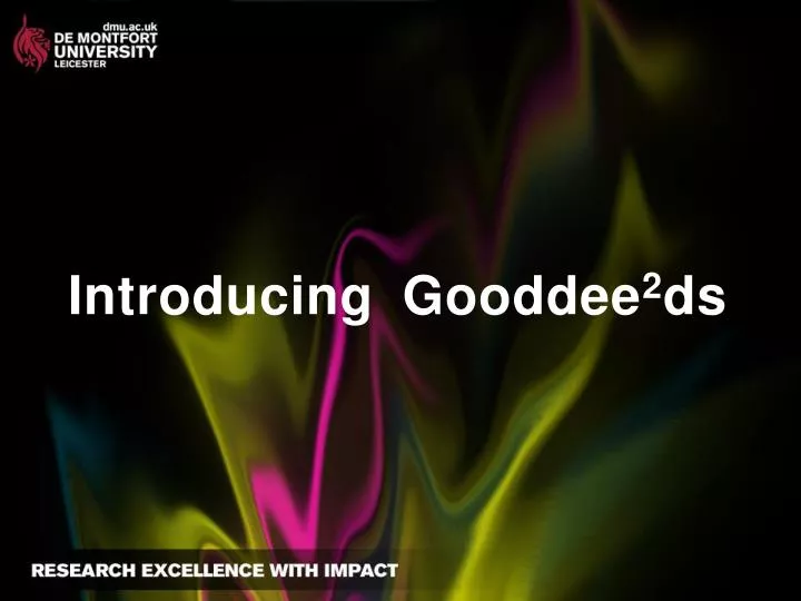 introducing gooddee 2 ds