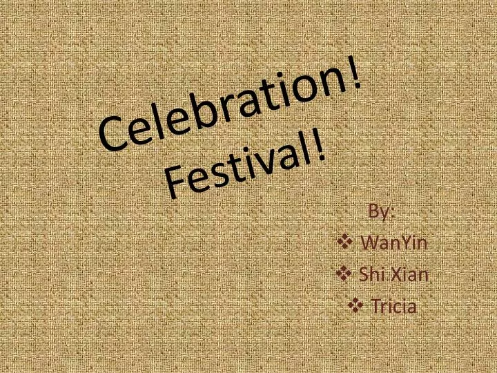 celebration festival