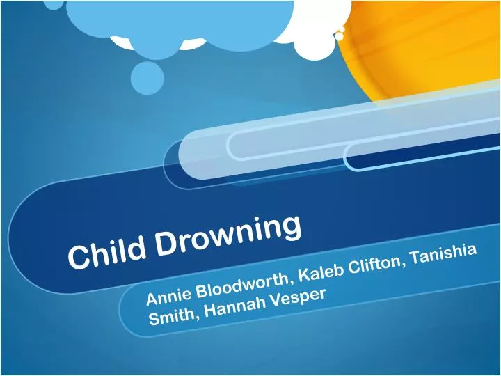 child drowning