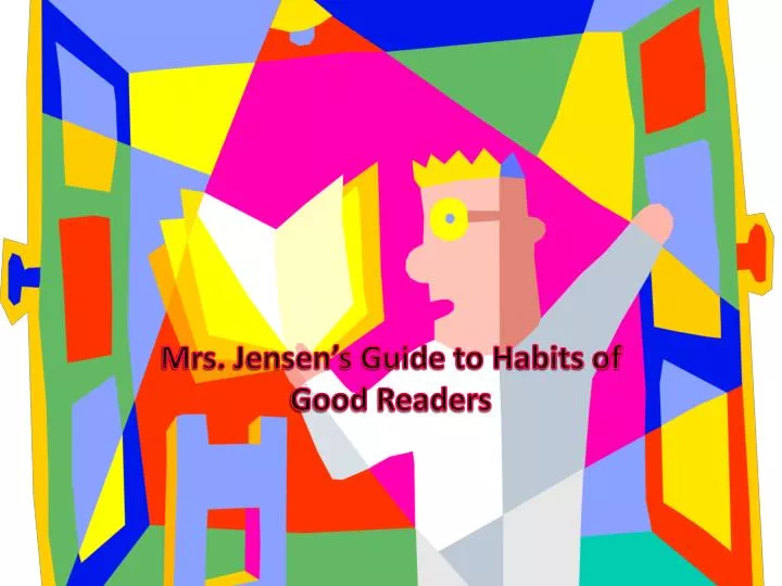 mrs jensen s guide to habits of good readers