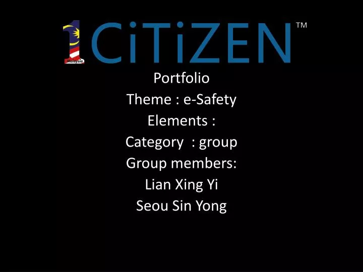 portfolio theme e safety elements category group group members lian xing yi seou sin yong