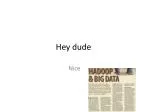 Hey dude - slide 1