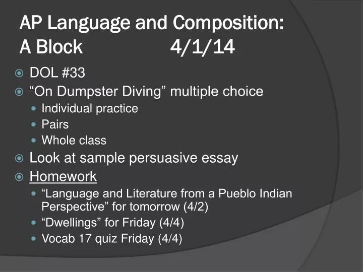 ap language and composition a block 4 1 14