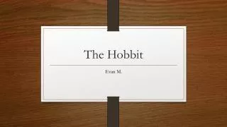 The Hobbit