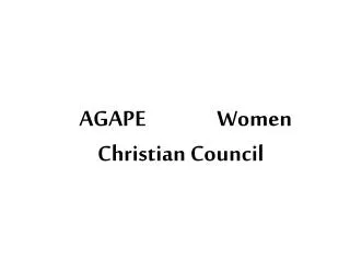 AGAPE Women Christian Council