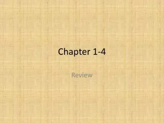 Chapter 1-4