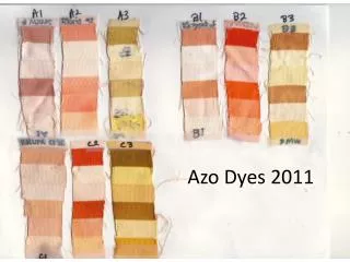 Azo Dyes 2011