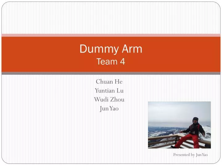 dummy arm team 4