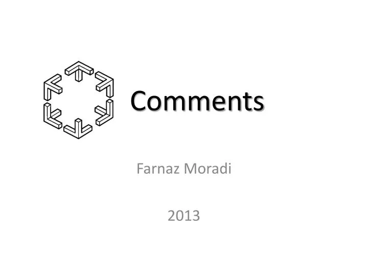 comments