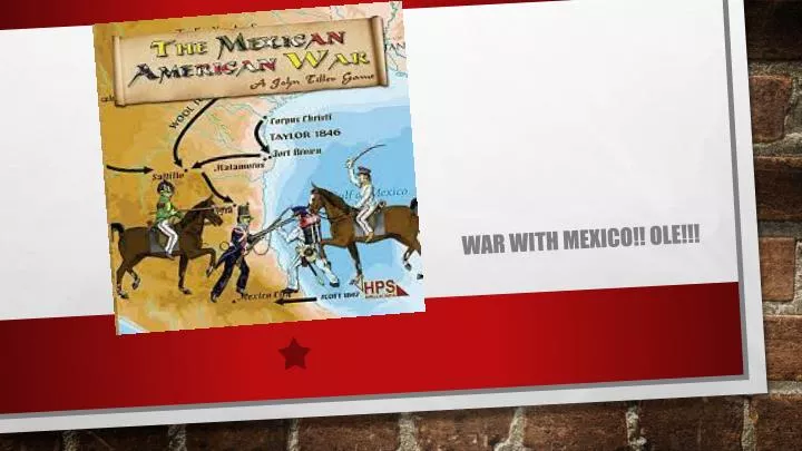 war with mexico ole