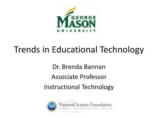 Trends in Educational Technology