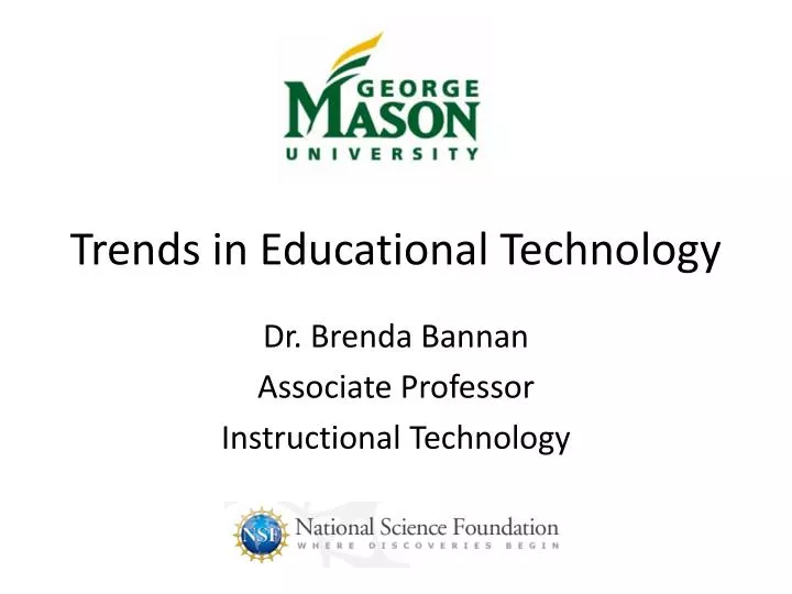 trends in educational technology