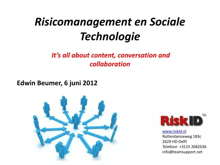 risicomanagement en sociale technologie