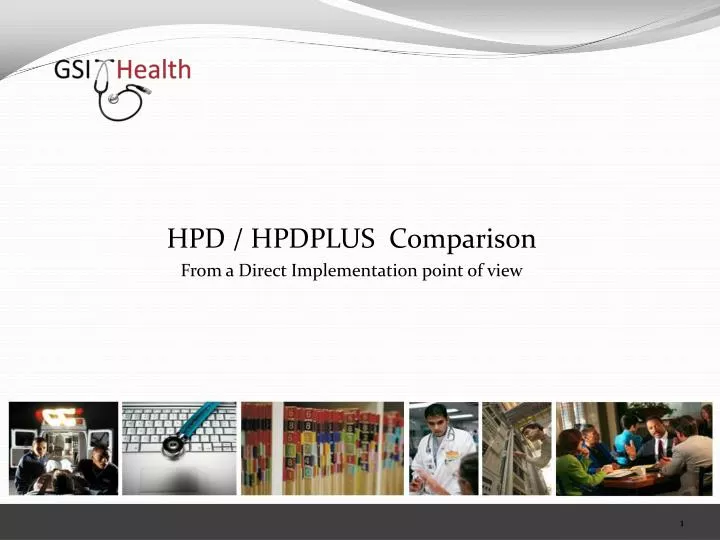 hpd hpdplus comparison from a direct implementation point of view