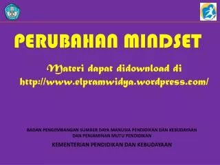 perubahan mindset