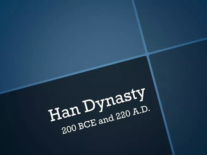 han dynasty