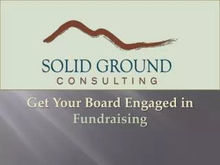 Get Your Board Engaged in Fundraising