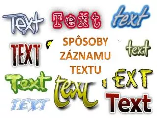 sp soby z znamu textu