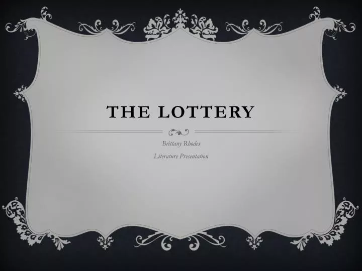the lottery