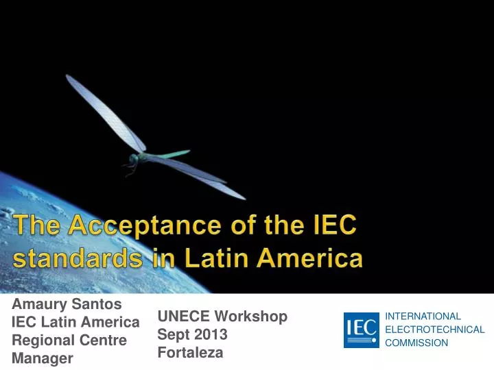 the acceptance of the iec standards in latin america