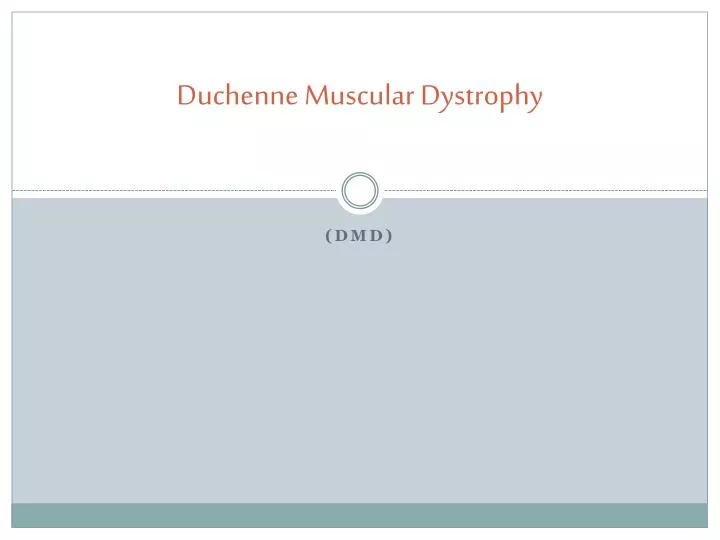 duchenne muscular dystrophy