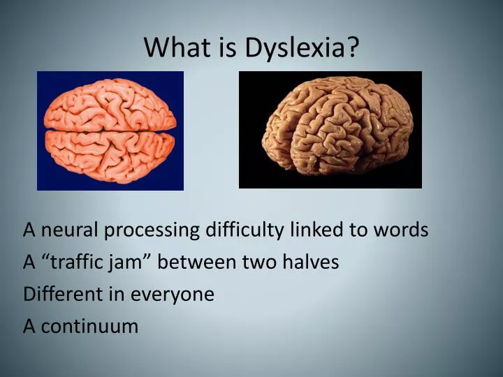 what is dyslexia