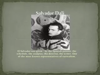 Salvador Dali