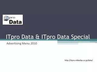 ITpro Data &amp; ITpro Data Special