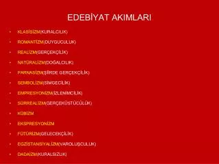 edeb yat akimlari