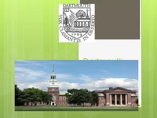 dartmouth university