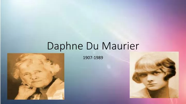 daphne du maurier