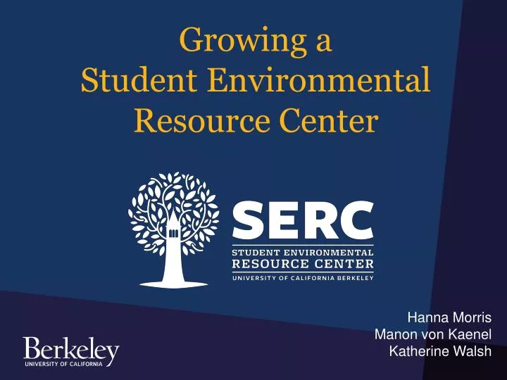 growing a student environmental resource center