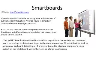 Smartboards