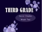 THIRD GRADE - slide 1