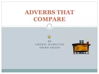 ADVERBS THAT COMPARE